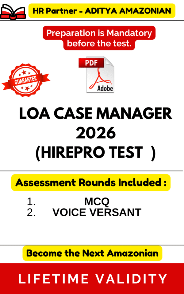 LOA CASE MANAGER COMPLETE ASSESSMENT PDF ( HIREPRO )