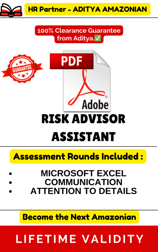 RISK ADVISOR ASSISTANT - FRESHPRINTS