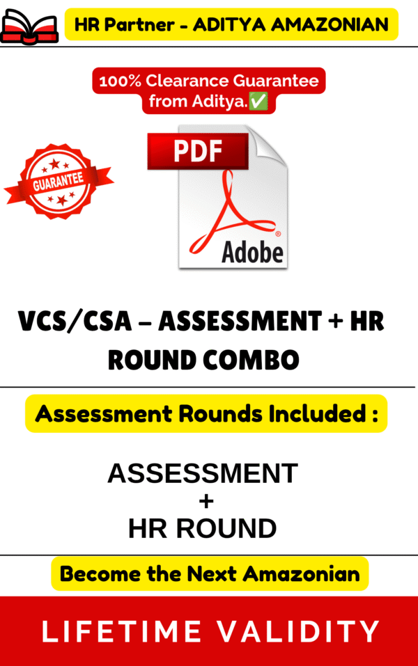 VCS/CSA - ALL STATES ASSESSMENT+ HR ROUND COMBO PDF