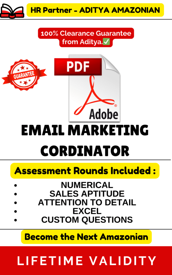 EMAIL MARKETING CO-ORDINATOR 2025  - FRESHPRINTS