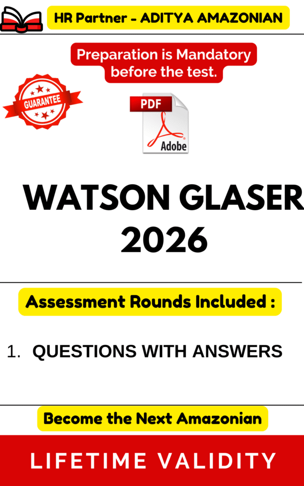 WATSON GLASER ASSESSMENT PDF 2026