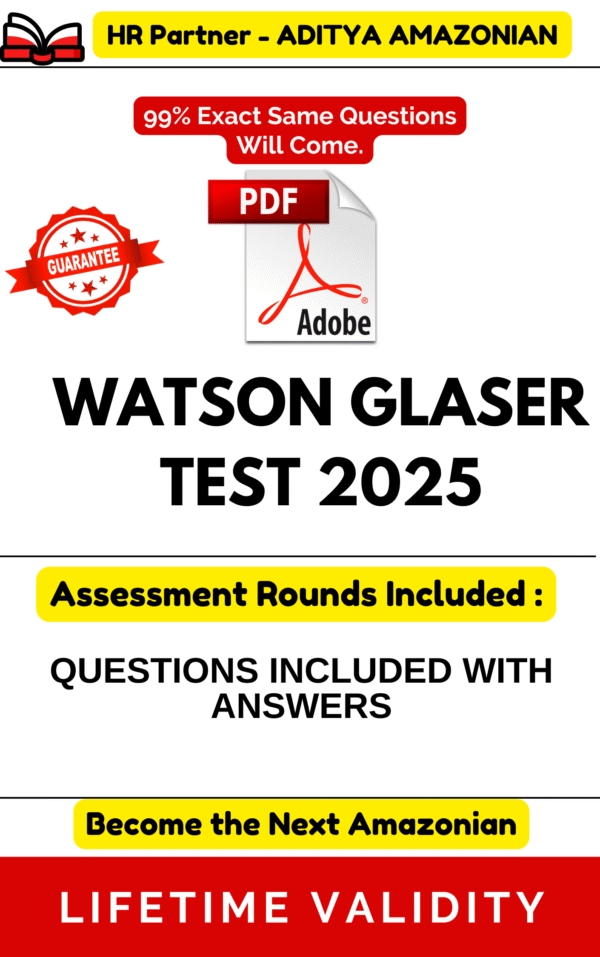 WATSON GLASER ASSESSMENT PDF 2025