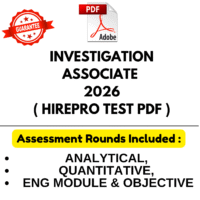 Investigation Associate ( Advocacy Operation ) 2026 COMPLETE ASSESSMENT PDF