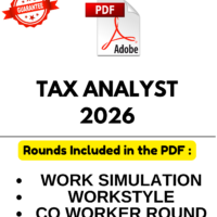 TAX ANALYST 2026 COMPLETE ASSESSMENT TEST PDF (AMAZONJOBS)